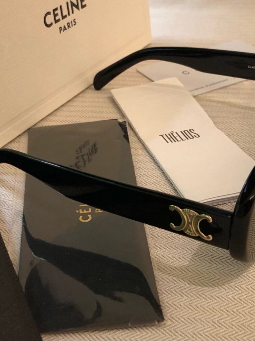 CELINE Black Sunglasses - Picture 6 of 7
